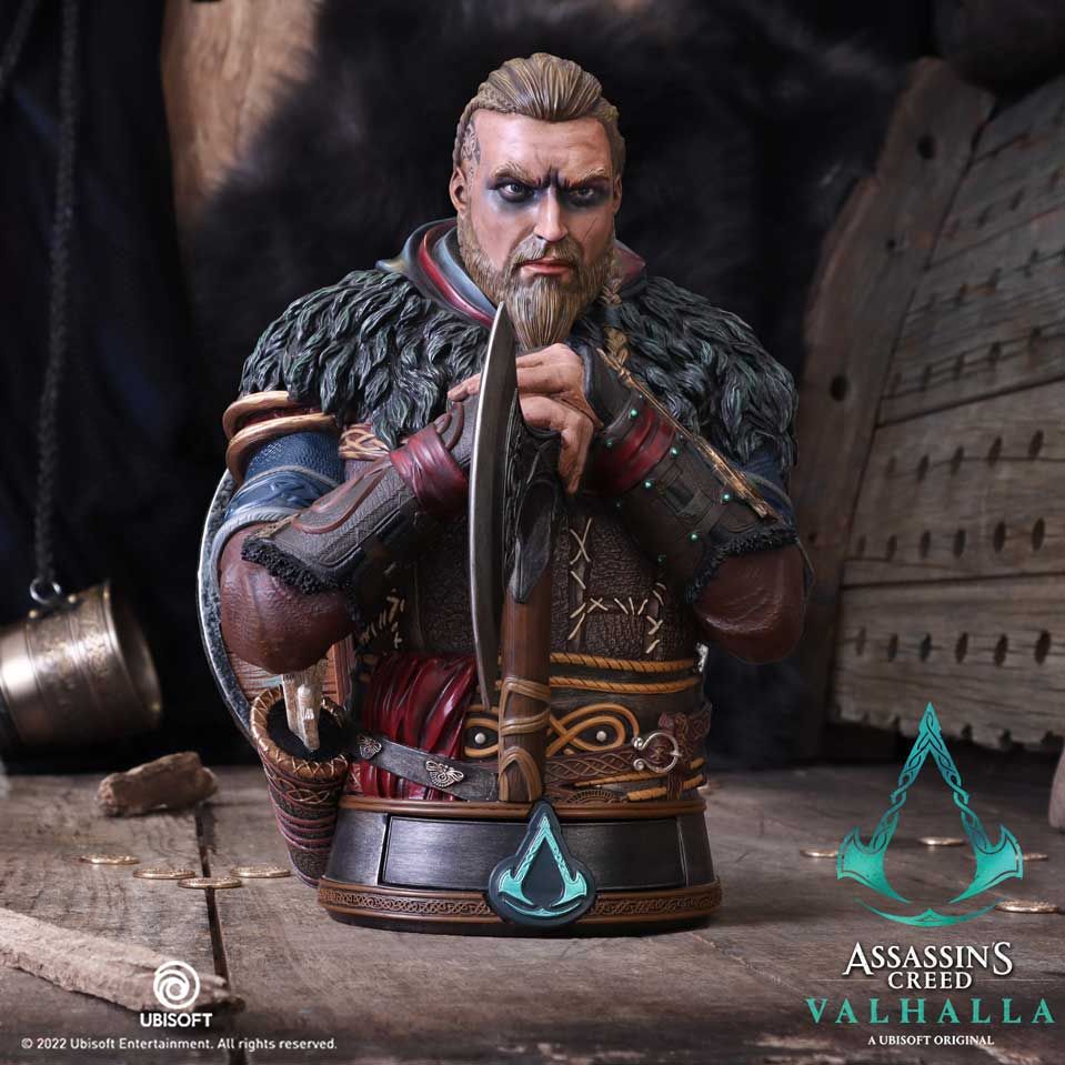  Nemesis Now Officially Licensed Assassin's Creed Valhalla Eivor  Bust, Multi Coloured, 32cm : Home & Kitchen
